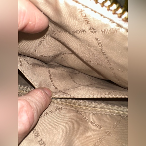 BNWT Floral CINDY Brown & pink MICHAEL KORS Crossbody Bag brand new Leather - Picture 14 of 14